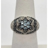 925 Sterling Silver Spinel Ring Size 6.5
