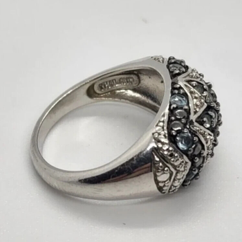 925 Sterling Silver Spinel Ring Size 6.5