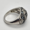 925 Sterling Silver Spinel Ring Size 6.5