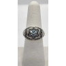 925 Sterling Silver Spinel Ring Size 6.5