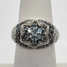 925 Sterling Silver Spinel Ring Size 6.5