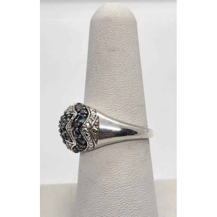 925 Sterling Silver Spinel Ring Size 6.5
