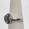 925 Sterling Silver Spinel Ring Size 6.5