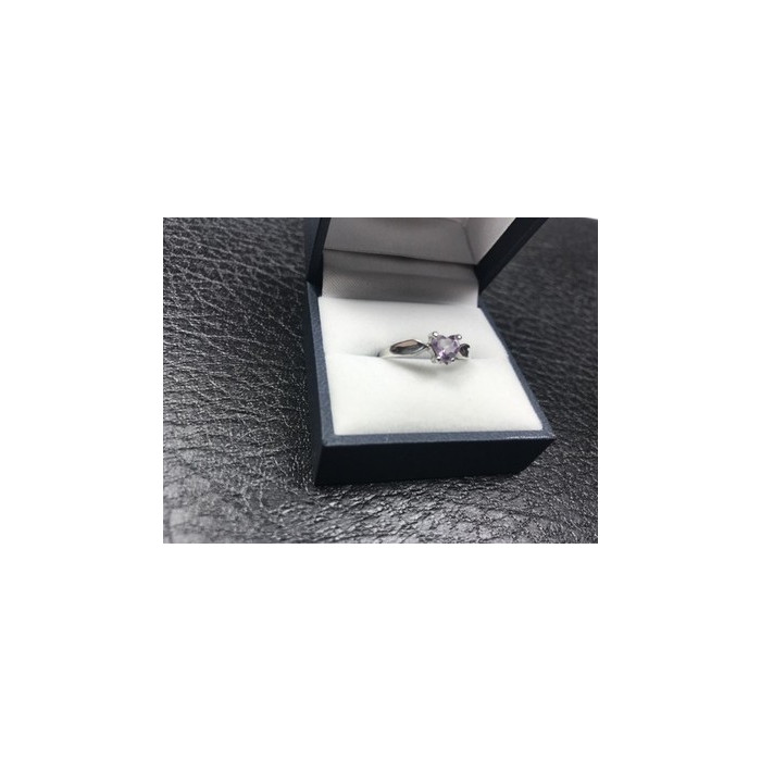 925 Sterling Silver Amethyst 