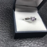 925 Sterling Silver Amethyst 