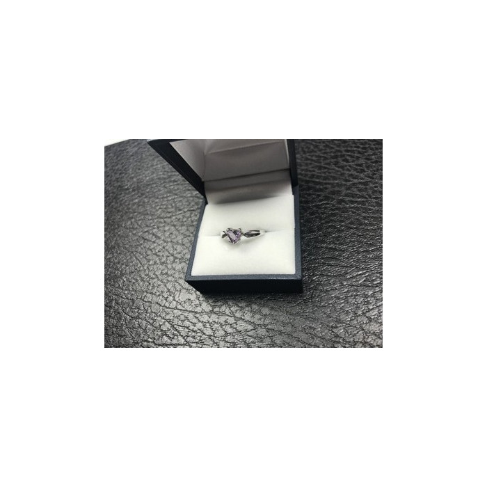 925 Sterling Silver Amethyst 