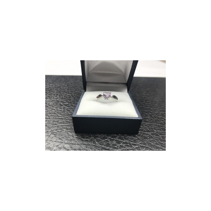 925 Sterling Silver Amethyst 