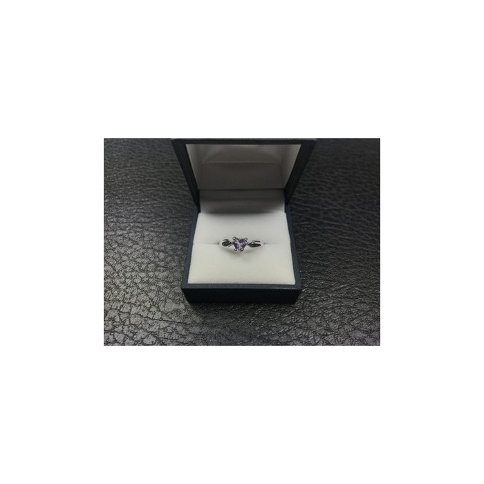 925 Sterling Silver Amethyst 