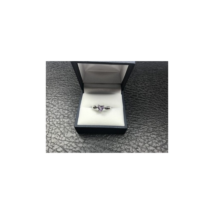 925 Sterling Silver Amethyst 