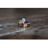 925 Sterling Silver Multi Gemstones 