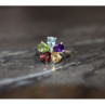 925 Sterling Silver Multi Gemstones 