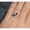 925 Sterling Silver Multi Gemstones 