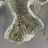 Shiny 925 Sterling Silver CZ Earrings Length 1 Inch