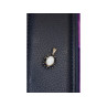 925 Sterling Silver Opal & Sapphires Pendant