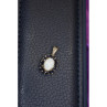 925 Sterling Silver Opal & Sapphires Pendant