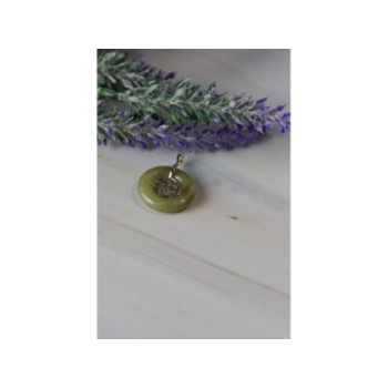 925 Sterling Silver Jadeite Pendant