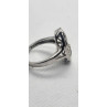 925 Sterling Silver Diamond Ring Size 8