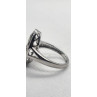 925 Sterling Silver Diamond Ring Size 8