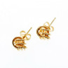 14K Yellow Gold Earrings