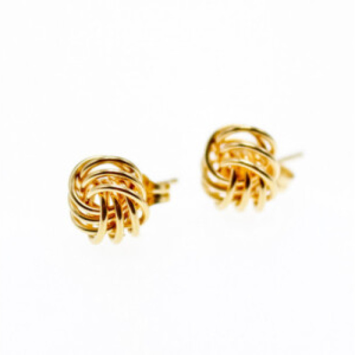 14K Yellow Gold Earrings