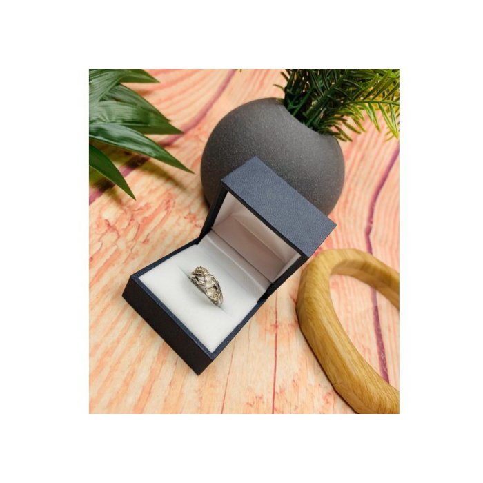 925 Sterling Silver White/colorless Spinel Ring Size 6.5