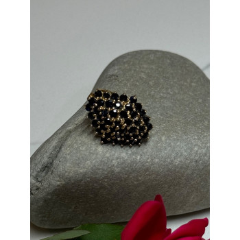 10K YELLOW GOLD RING SAPPHIRE SIZE 7