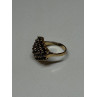 10K YELLOW GOLD RING SAPPHIRE SIZE 7