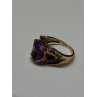 10K YELLOW GOLD AMETHYST RING SIZE 7