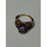 10K YELLOW GOLD AMETHYST RING SIZE 7