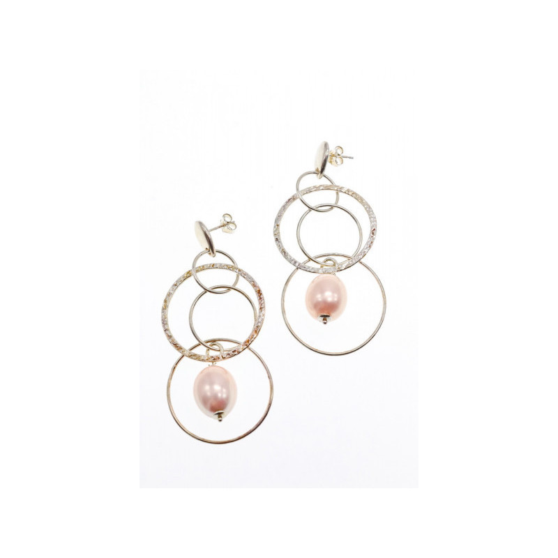 925 STERLING SILVER PEARLS EARRINGS