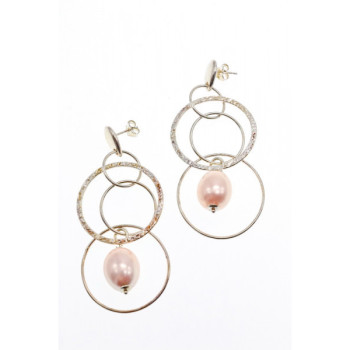 925 Sterling Silver Pearls Earrings