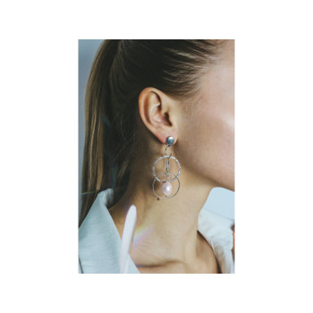 925 STERLING SILVER PEARLS EARRINGS