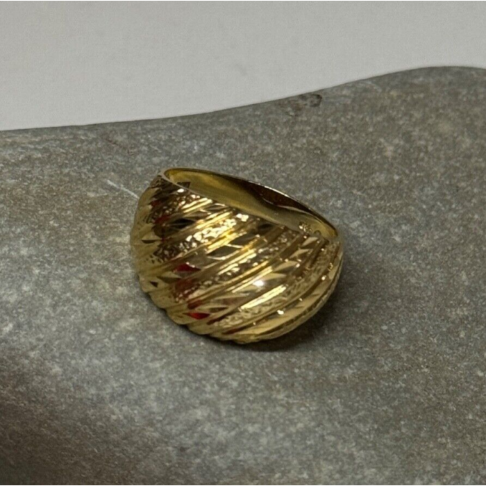 14K YELLOW GOLD DREAM RING SIZE 8