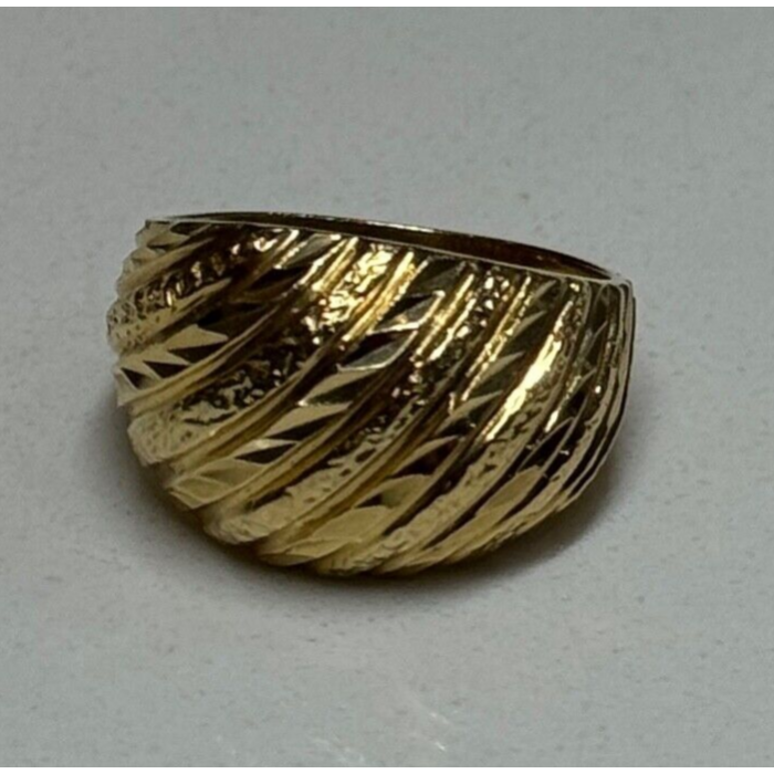 14K YELLOW GOLD DREAM RING SIZE 8