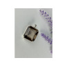 925 STERLING SILVER BROWN TOURMALINE PENDANT