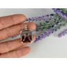 925 STERLING SILVER BROWN TOURMALINE PENDANT