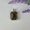 925 Sterling Silver Brown Tourmaline Pendant