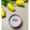 925 Sterling Silver CZ Ring Size 7