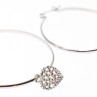 925 Sterling Silver Quartz 
