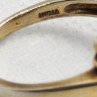 925 Sterling Silver With Quartz & Helidor Ring Size 9.5
