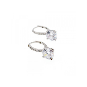 925 Sterling Silver CZ Earrings