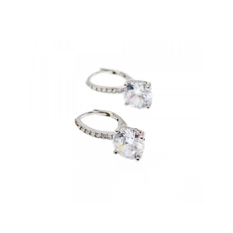925 Sterling Silver CZ Earrings