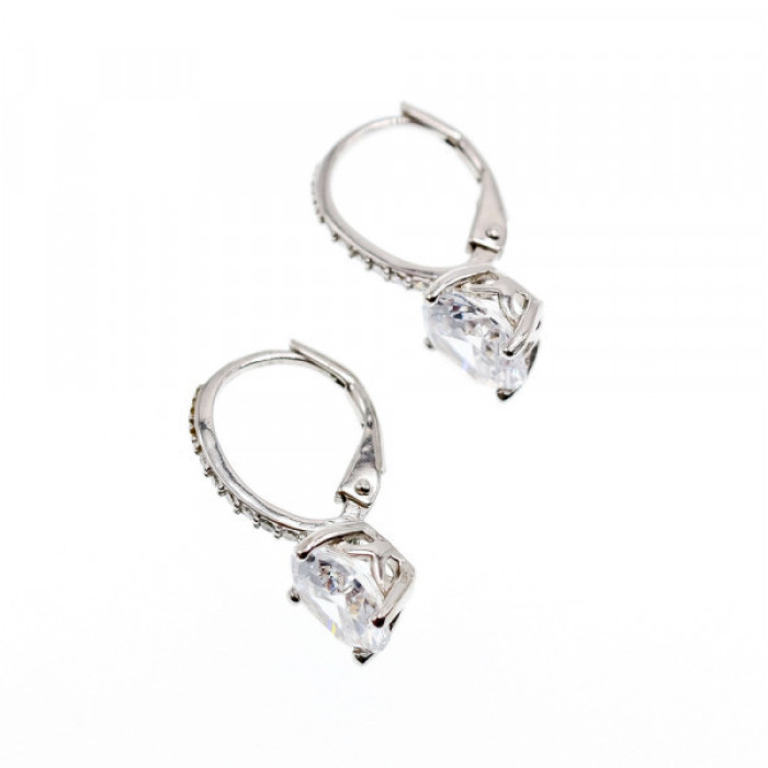 925 Sterling Silver CZ Earrings