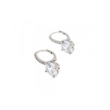 925 Sterling Silver CZ Earrings