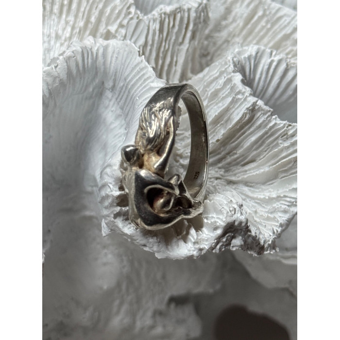 925 Sterling Silver Kamasutra Ring Size 6.5