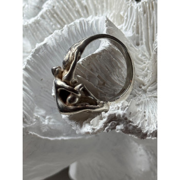 925 Sterling Silver Kamasutra Ring Size 6.5