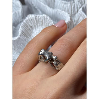 925 Sterling Silver Kamasutra Ring Size 6.5