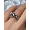 925 Sterling Silver Kamasutra Ring Size 6.5