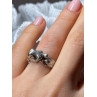 925 Sterling Silver Kamasutra Ring Size 6.5