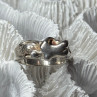 925 Sterling Silver Kamasutra Ring Size 6.5